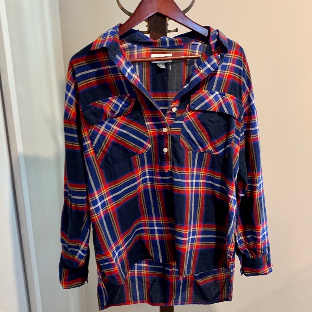 Old navy plaid tunic